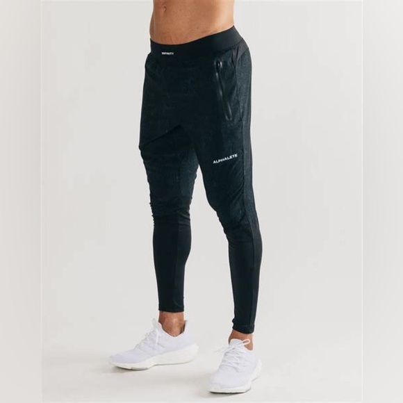 Alphalete Men’s Infinity Tech Pant - Static Noise - Picture 4 of 5